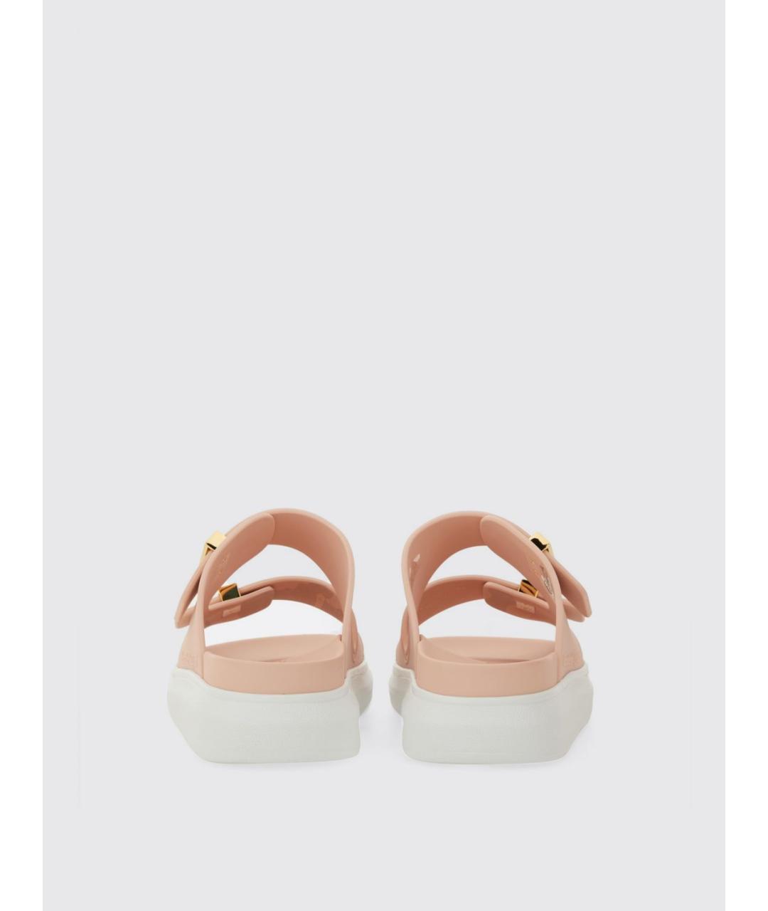 ALEXANDER MCQUEEN Розовые сандалии, фото 3