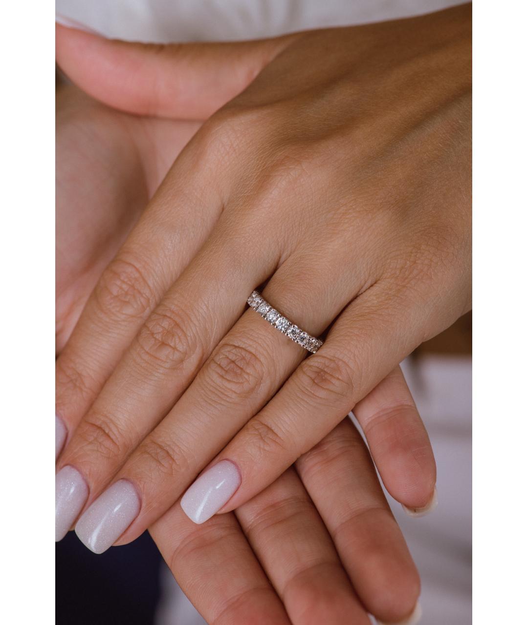 CARTIER Серебряное платиновое кольцо, фото 2