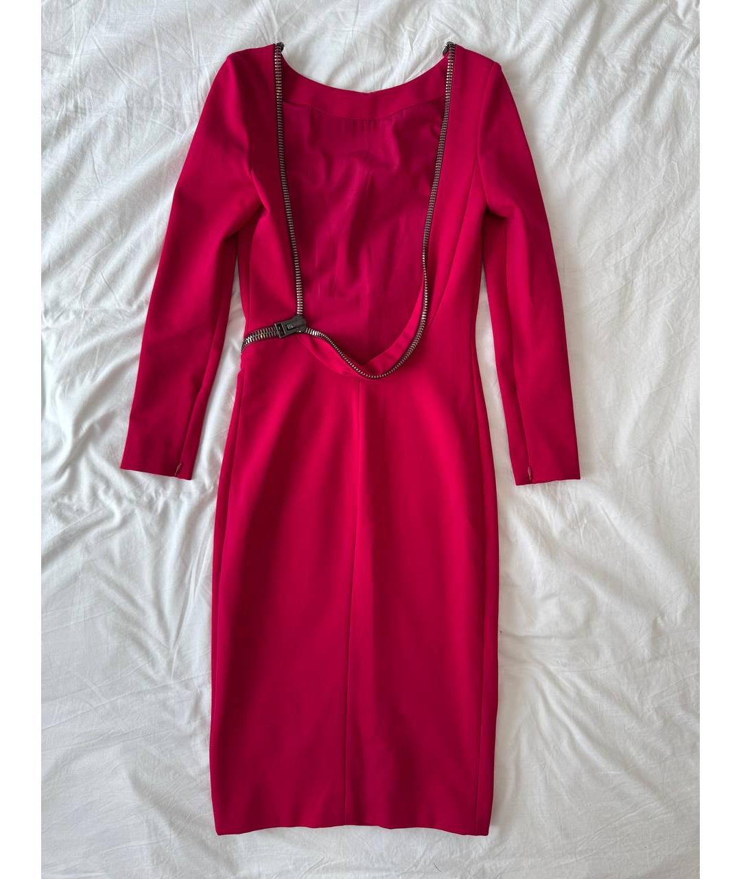 TOM FORD Фуксия повседневное платье, фото 2
