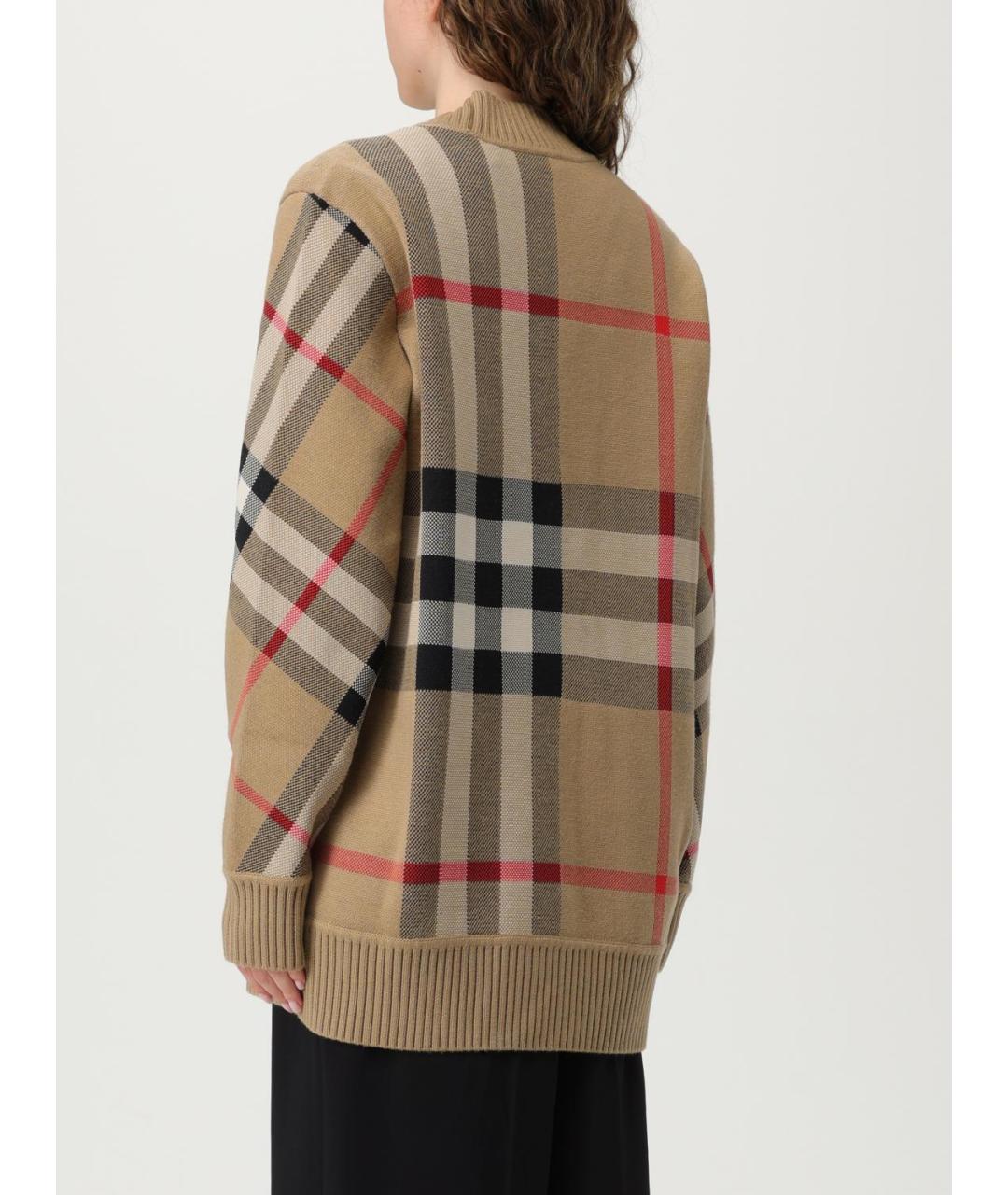 BURBERRY Бежевый джемпер / свитер, фото 4