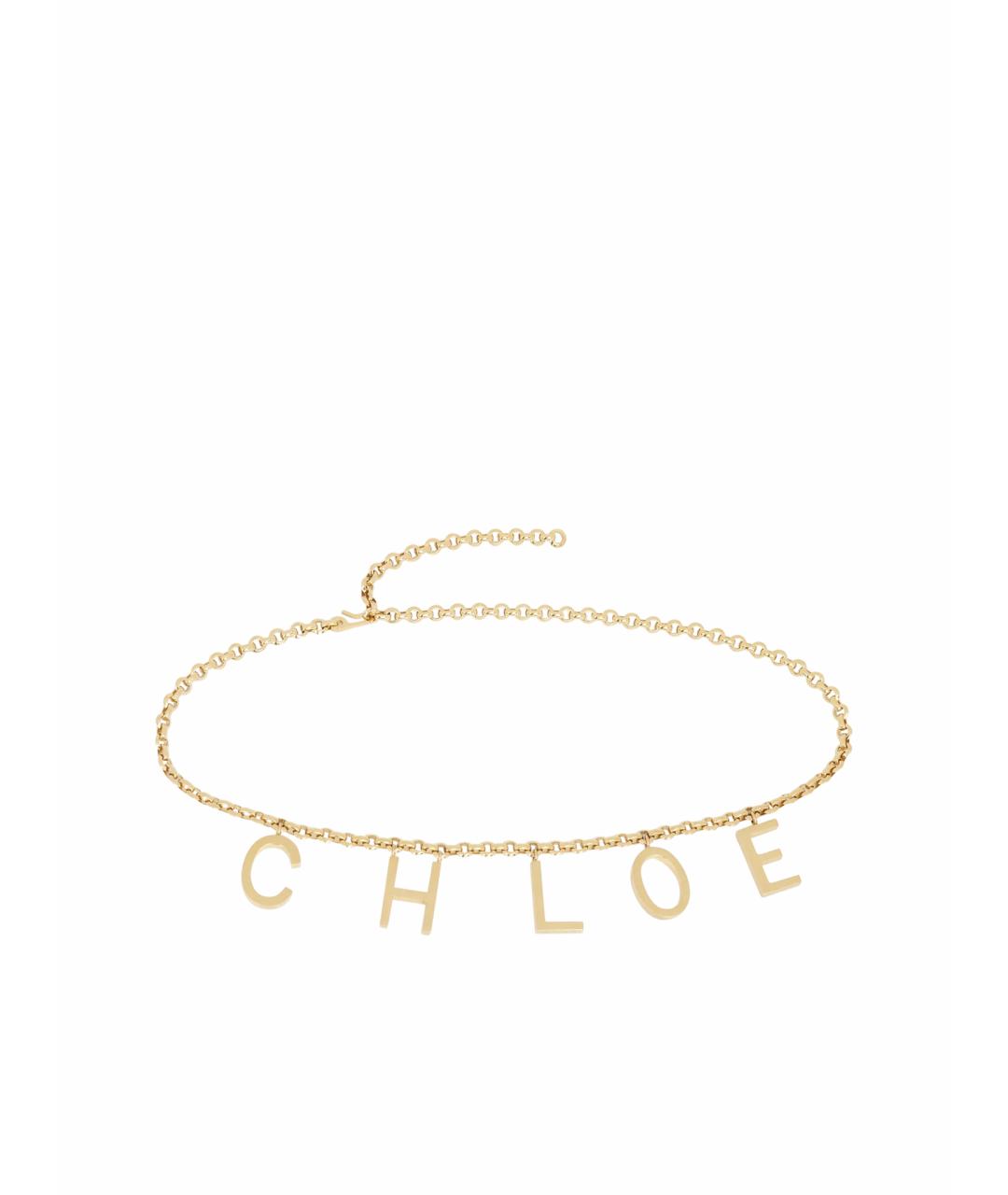 CHLOE Золотой ремень, фото 1