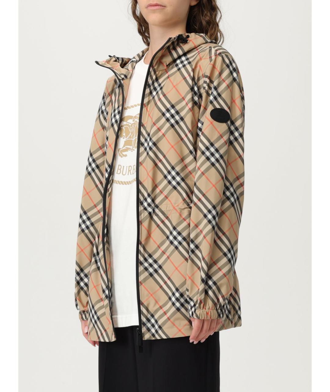 BURBERRY Бежевая куртка, фото 5