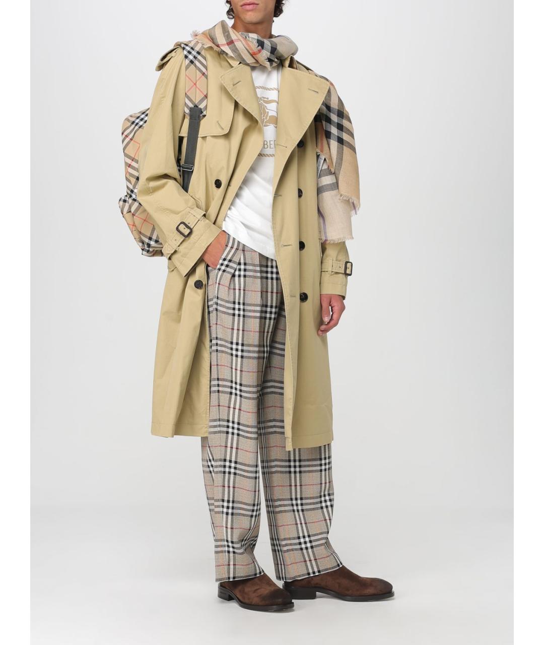 BURBERRY Белая футболка, фото 3