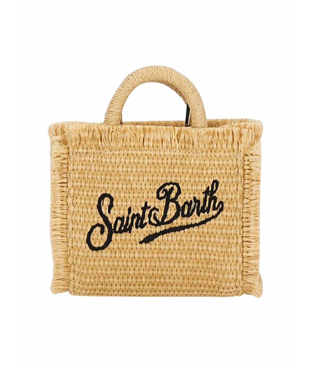 MC2 SAINT BARTH Бежевая сумка тоут, фото 1