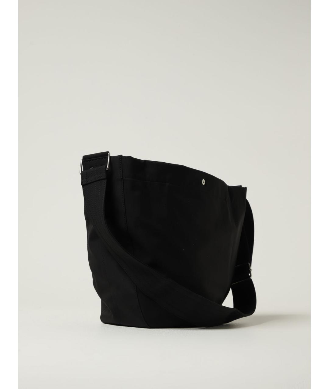 A.P.C. Черная тканевая сумка через плечо, фото 2