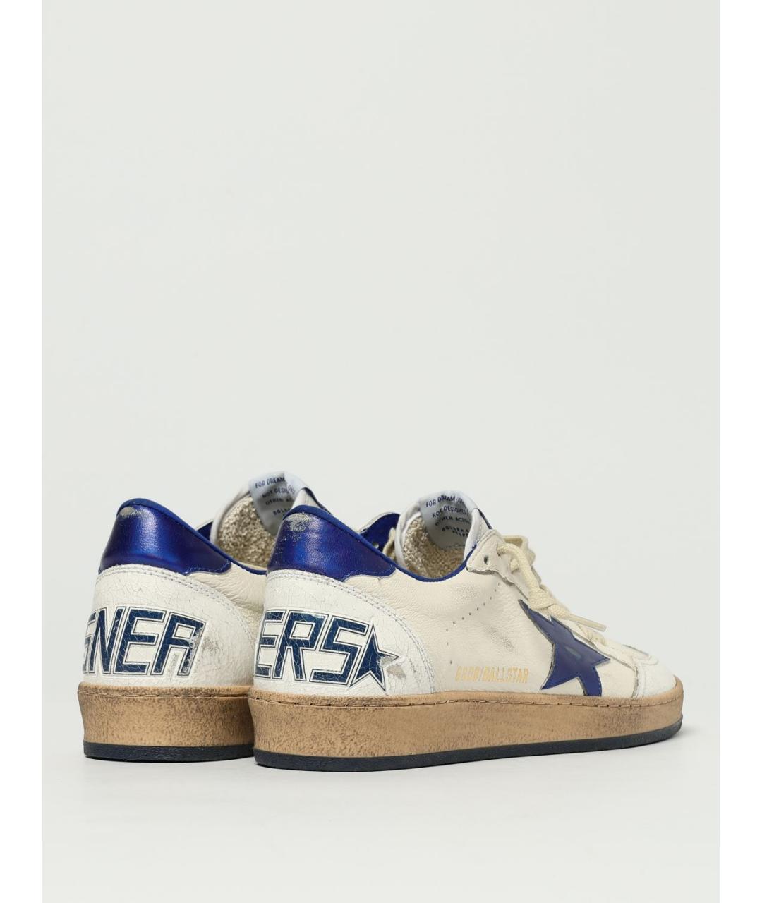GOLDEN GOOSE DELUXE BRAND Белые низкие кроссовки / кеды, фото 3