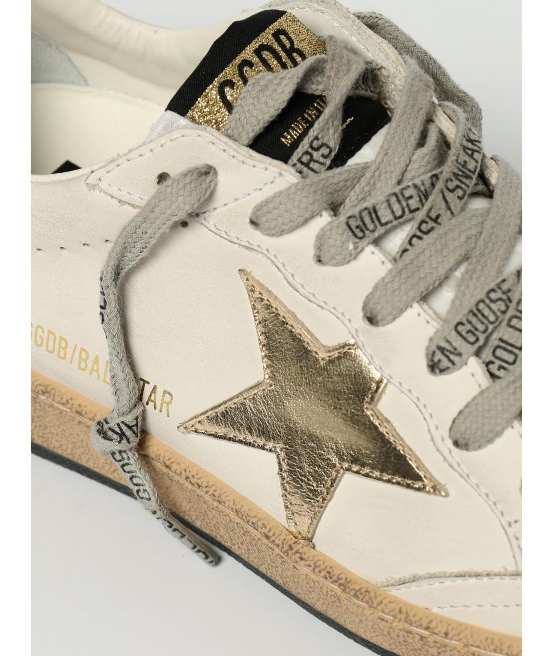 GOLDEN GOOSE DELUXE BRAND Белые кроссовки, фото 4