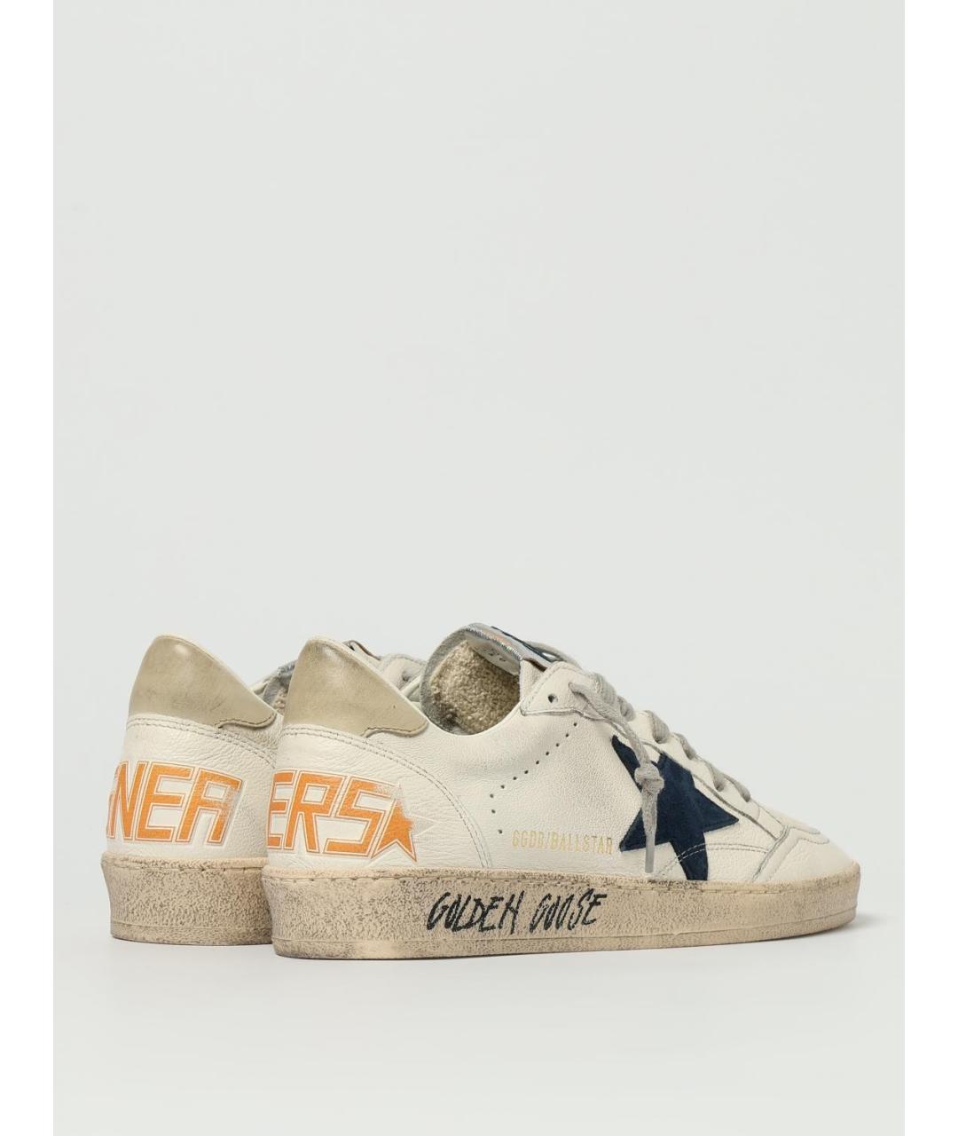 GOLDEN GOOSE DELUXE BRAND Белые низкие кроссовки / кеды, фото 3