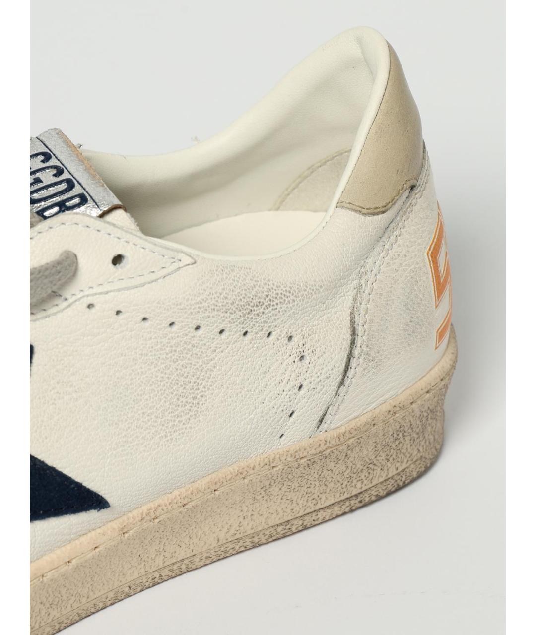 GOLDEN GOOSE DELUXE BRAND Белые низкие кроссовки / кеды, фото 4