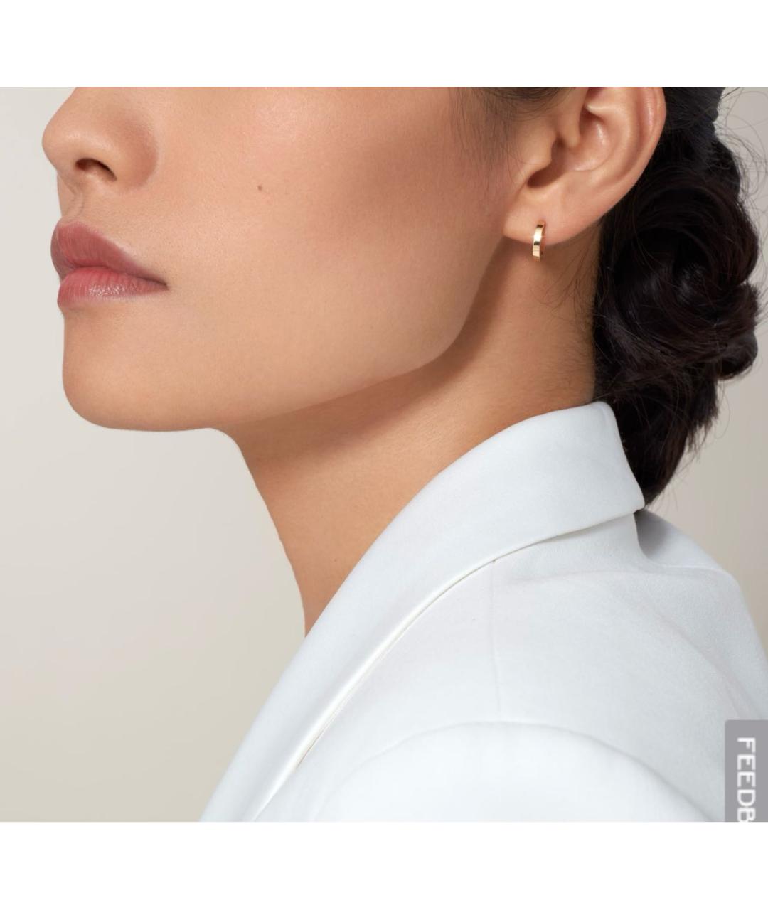 CARTIER Золотые серьги из розового золота, фото 4