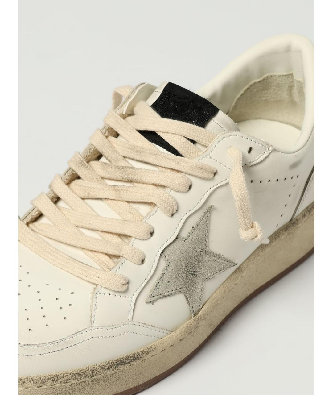 GOLDEN GOOSE DELUXE BRAND Белые низкие кроссовки / кеды, фото 4