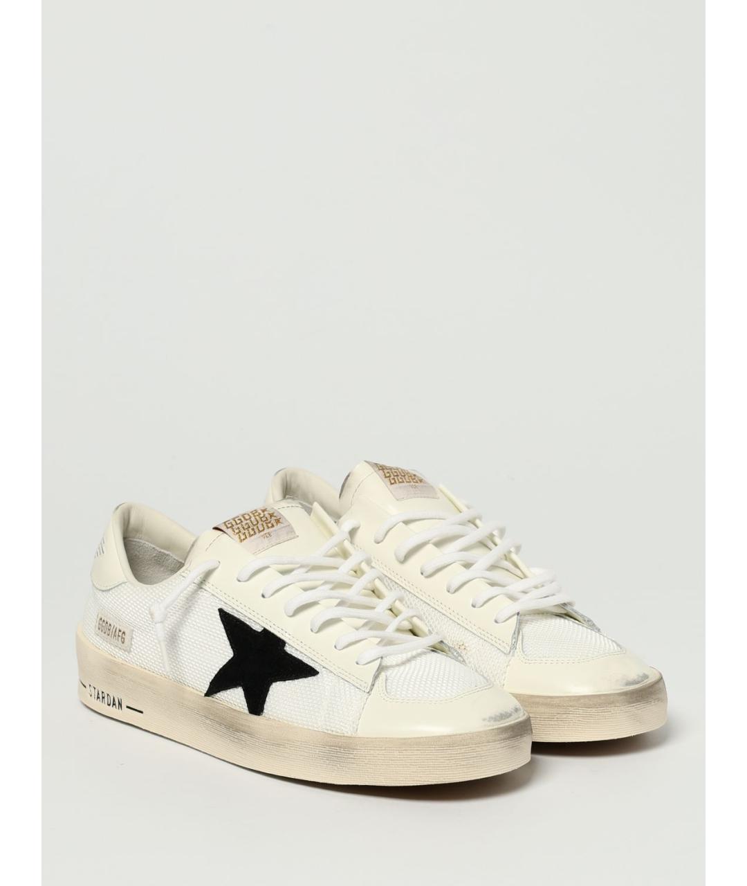 GOLDEN GOOSE DELUXE BRAND Белые низкие кроссовки / кеды, фото 2