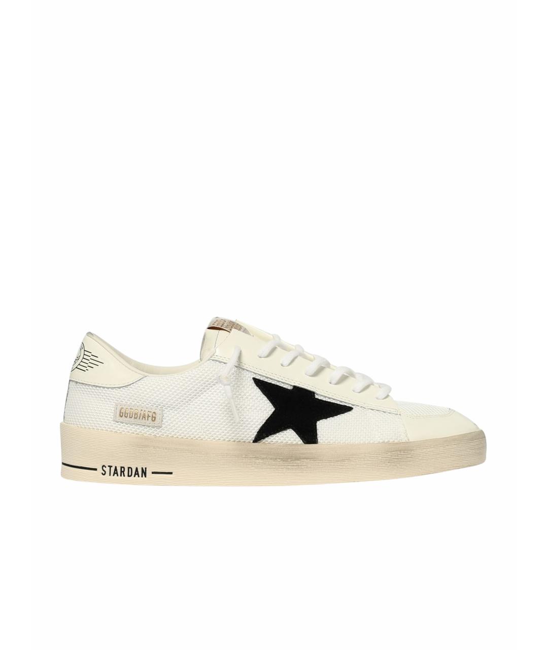 GOLDEN GOOSE DELUXE BRAND Белые низкие кроссовки / кеды, фото 1