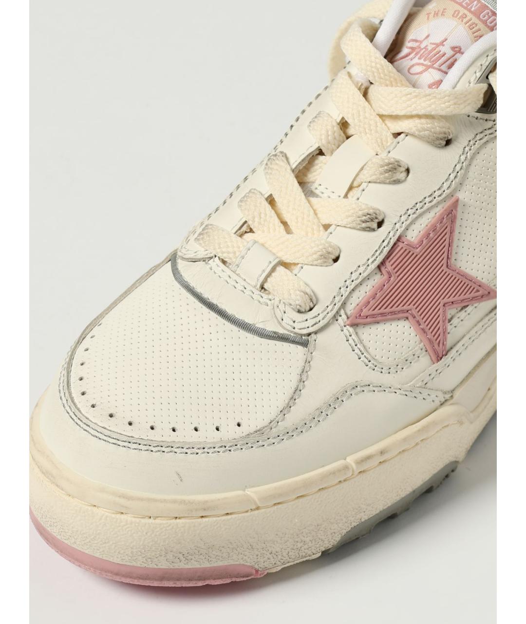 GOLDEN GOOSE DELUXE BRAND Бежевые кроссовки, фото 4