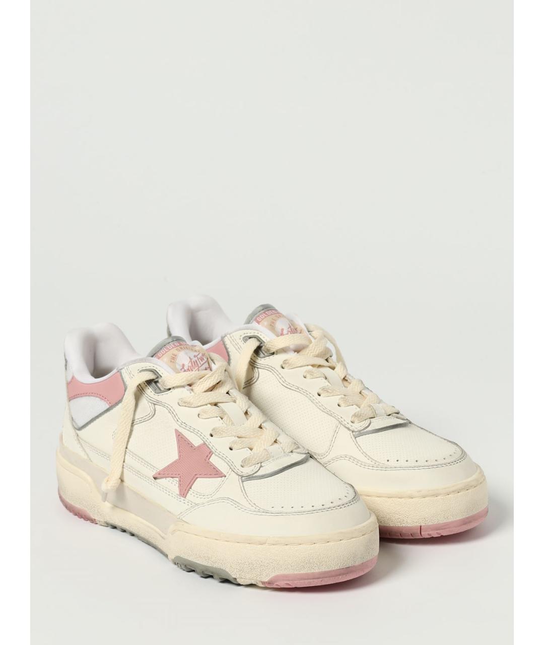 GOLDEN GOOSE DELUXE BRAND Бежевые кроссовки, фото 2