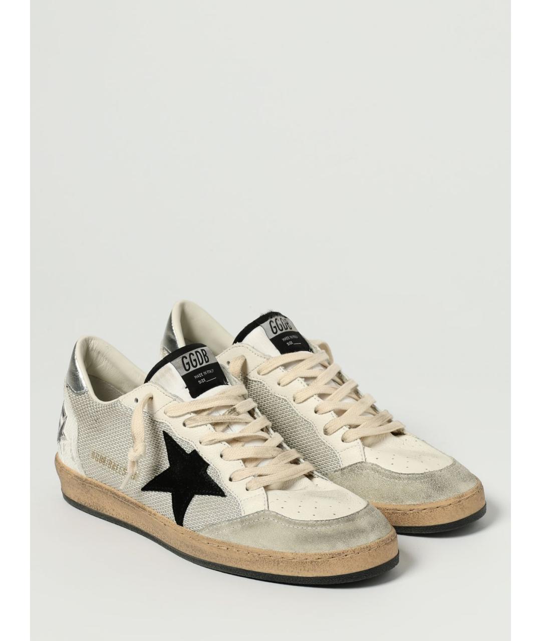 GOLDEN GOOSE DELUXE BRAND Серые низкие кроссовки / кеды, фото 2