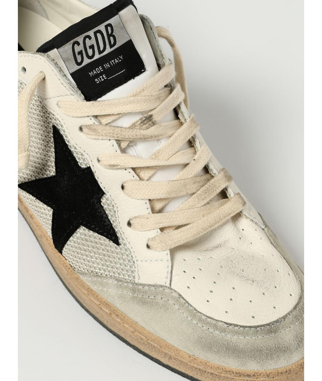 GOLDEN GOOSE DELUXE BRAND Серые низкие кроссовки / кеды, фото 4