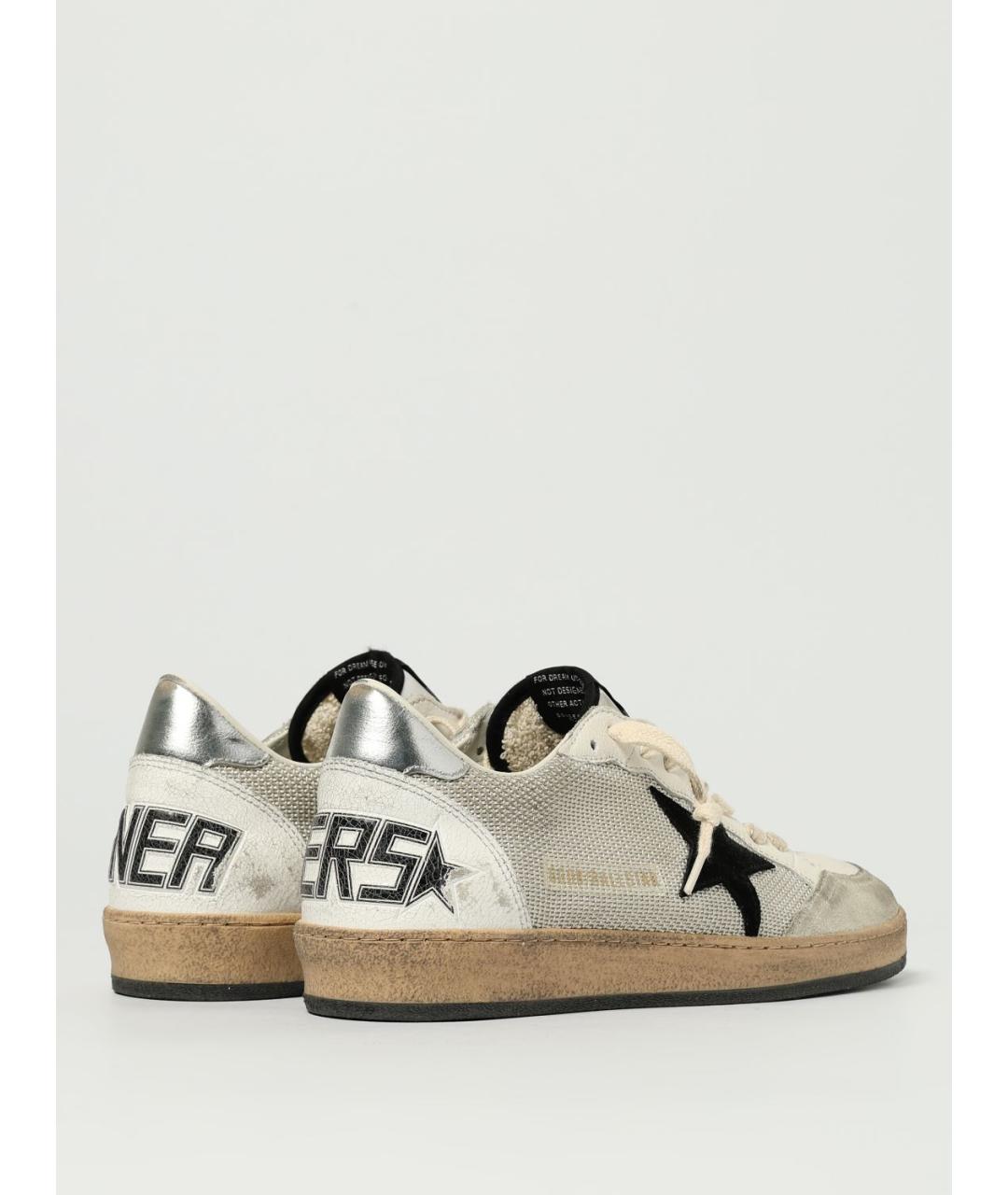 GOLDEN GOOSE DELUXE BRAND Серые низкие кроссовки / кеды, фото 3
