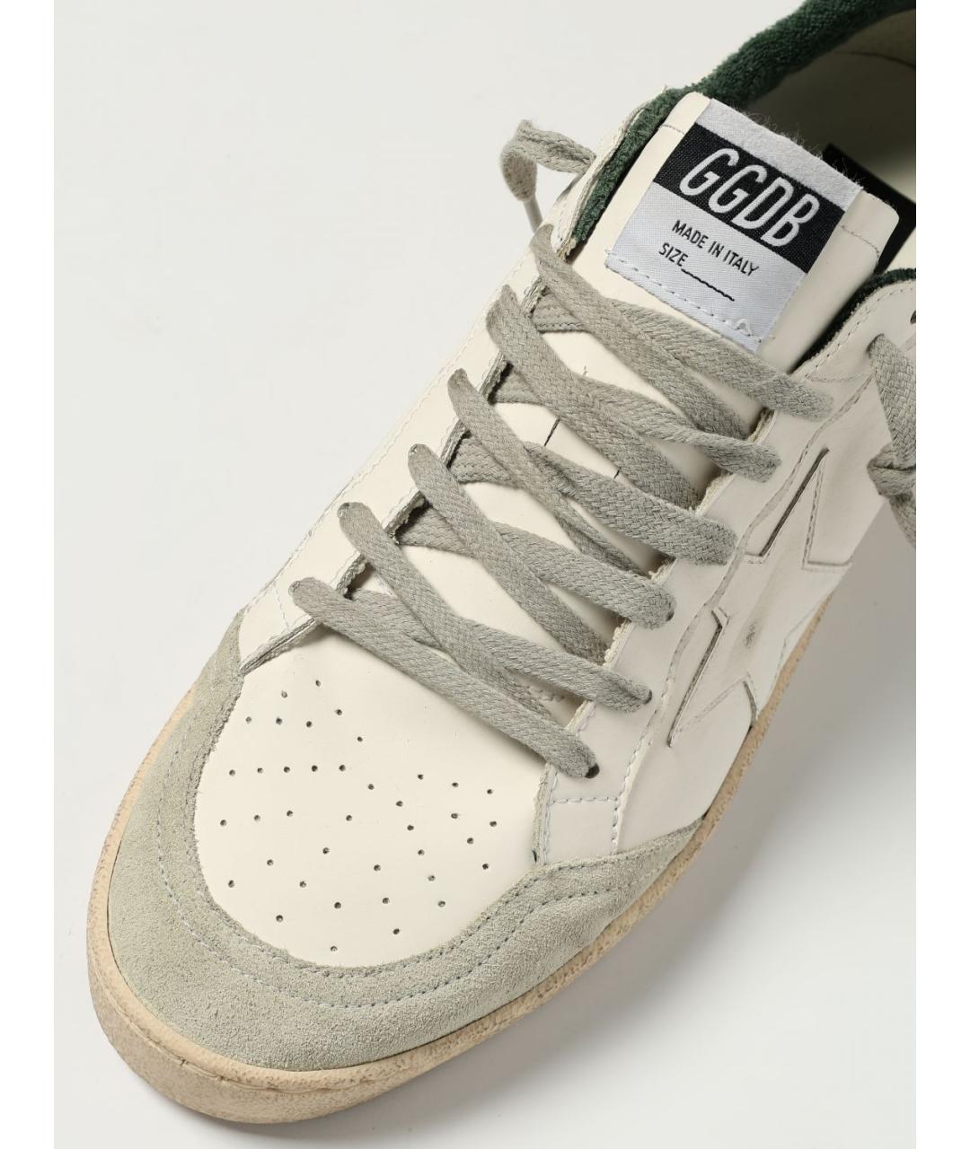 GOLDEN GOOSE DELUXE BRAND Белые низкие кроссовки / кеды, фото 4