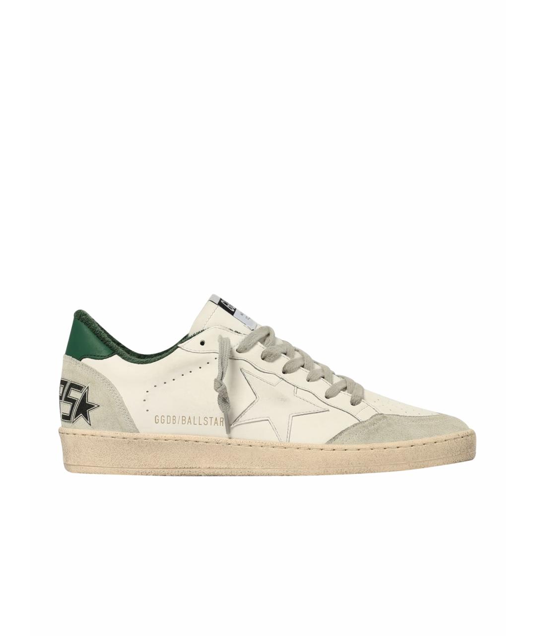 GOLDEN GOOSE DELUXE BRAND Белые низкие кроссовки / кеды, фото 1