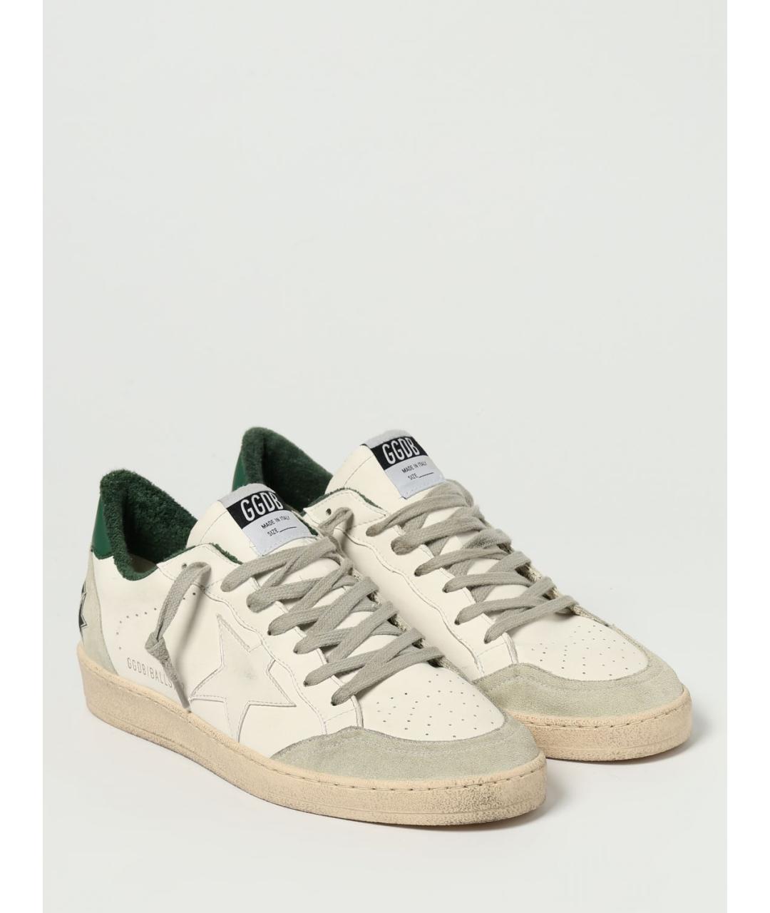 GOLDEN GOOSE DELUXE BRAND Белые низкие кроссовки / кеды, фото 2