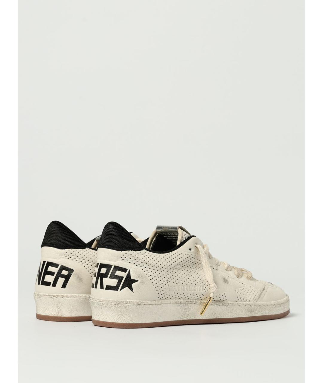 GOLDEN GOOSE DELUXE BRAND Белые низкие кроссовки / кеды, фото 3
