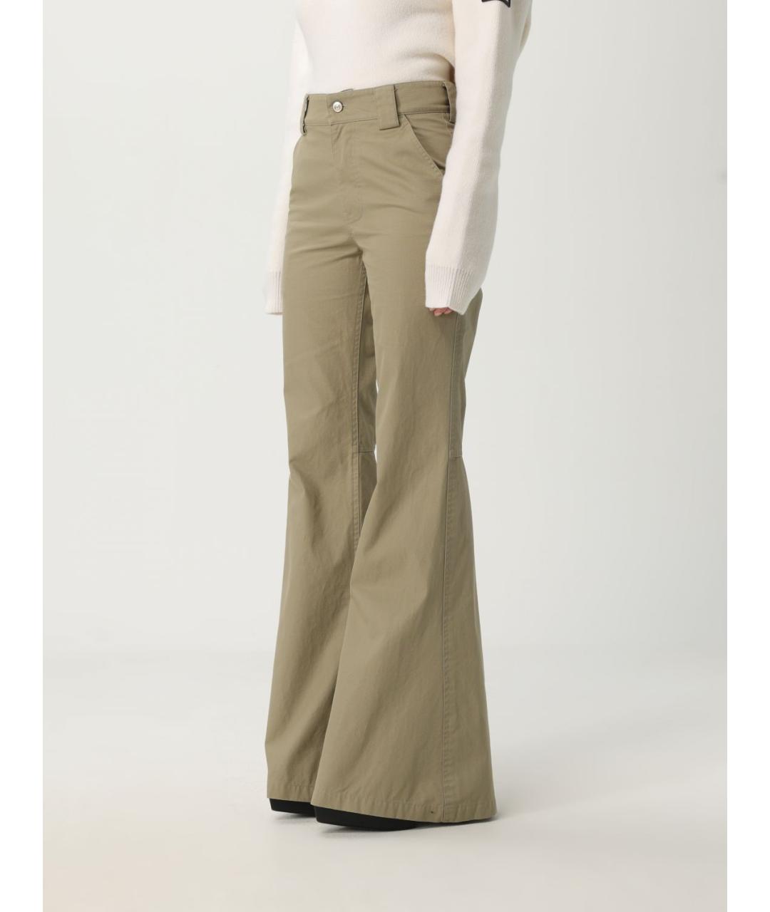 BALENCIAGA Хаки брюки широкие, фото 5