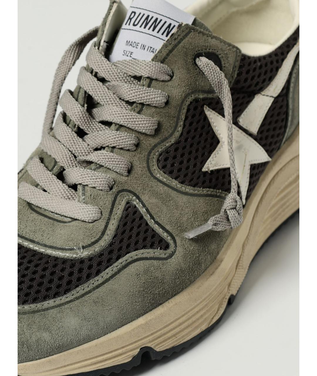 GOLDEN GOOSE DELUXE BRAND Серые низкие кроссовки / кеды, фото 4