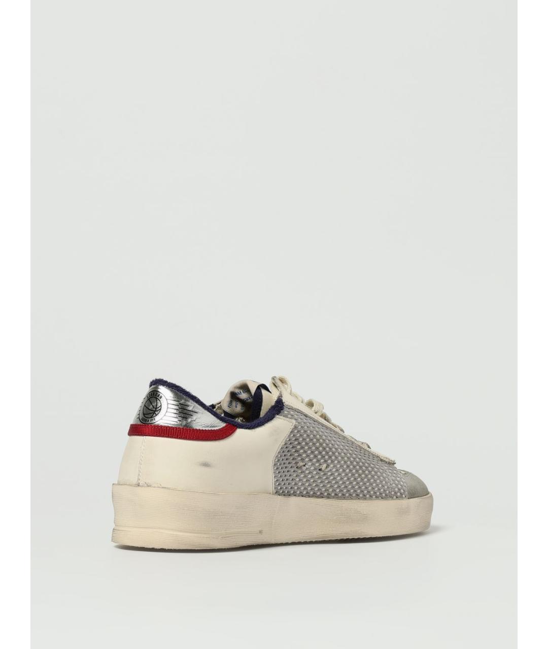 GOLDEN GOOSE DELUXE BRAND Серые низкие кроссовки / кеды, фото 3
