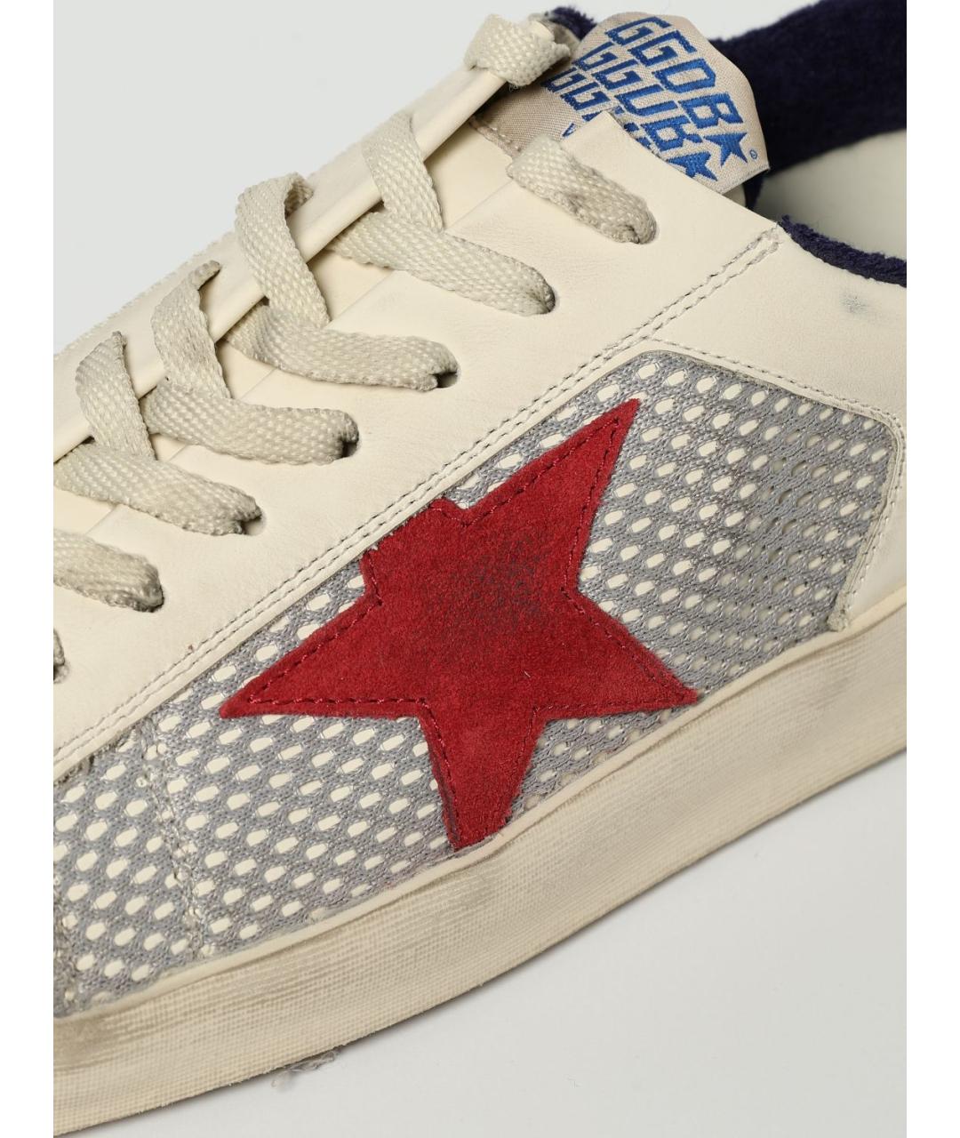 GOLDEN GOOSE DELUXE BRAND Серые низкие кроссовки / кеды, фото 4