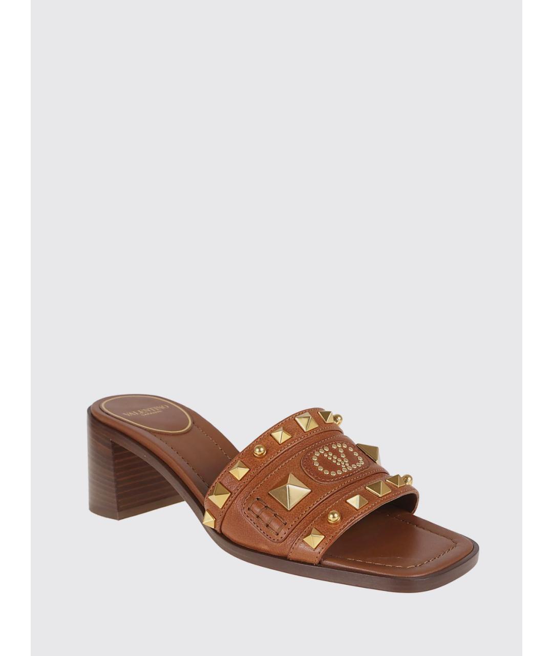 VALENTINO Коричневые мюли, фото 2