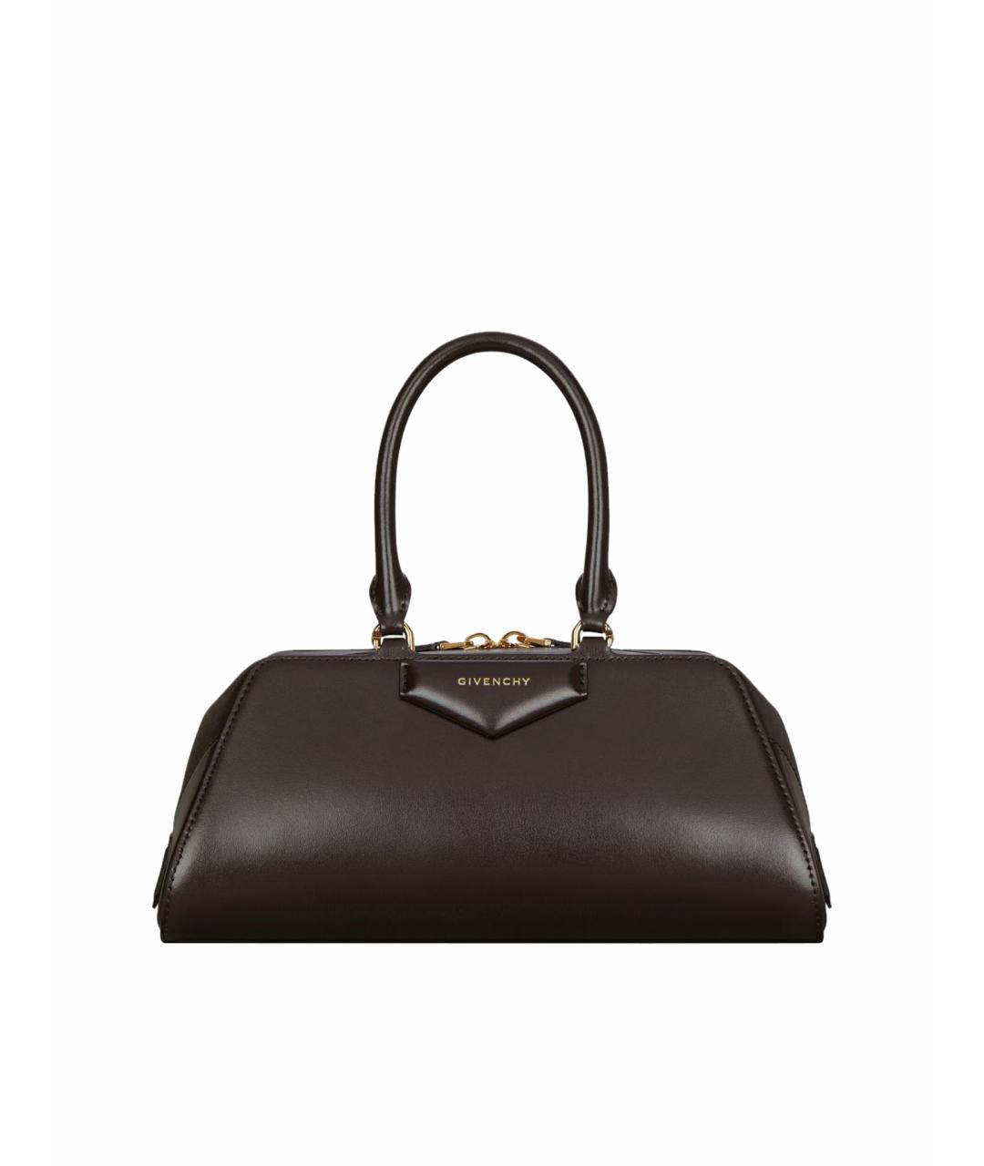GIVENCHY Черная кожаная сумка тоут, фото 1