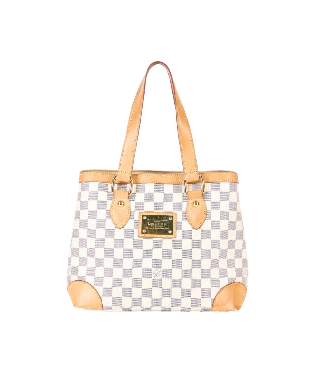 LOUIS VUITTON Бежевая сумка тоут, фото 6