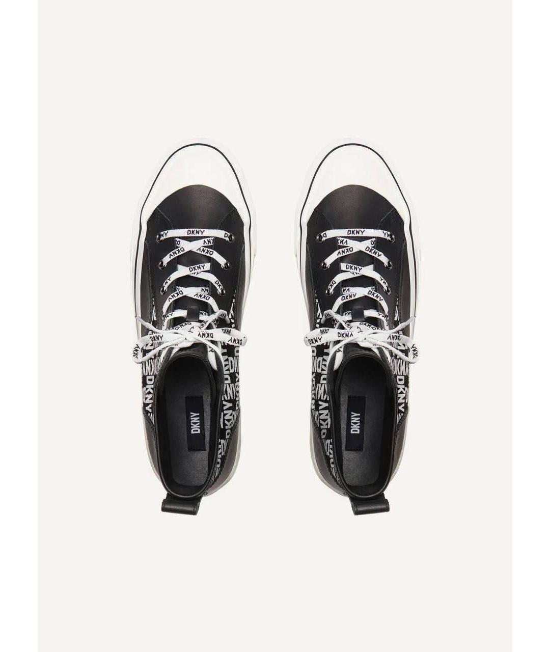 DKNY Черные кеды, фото 2