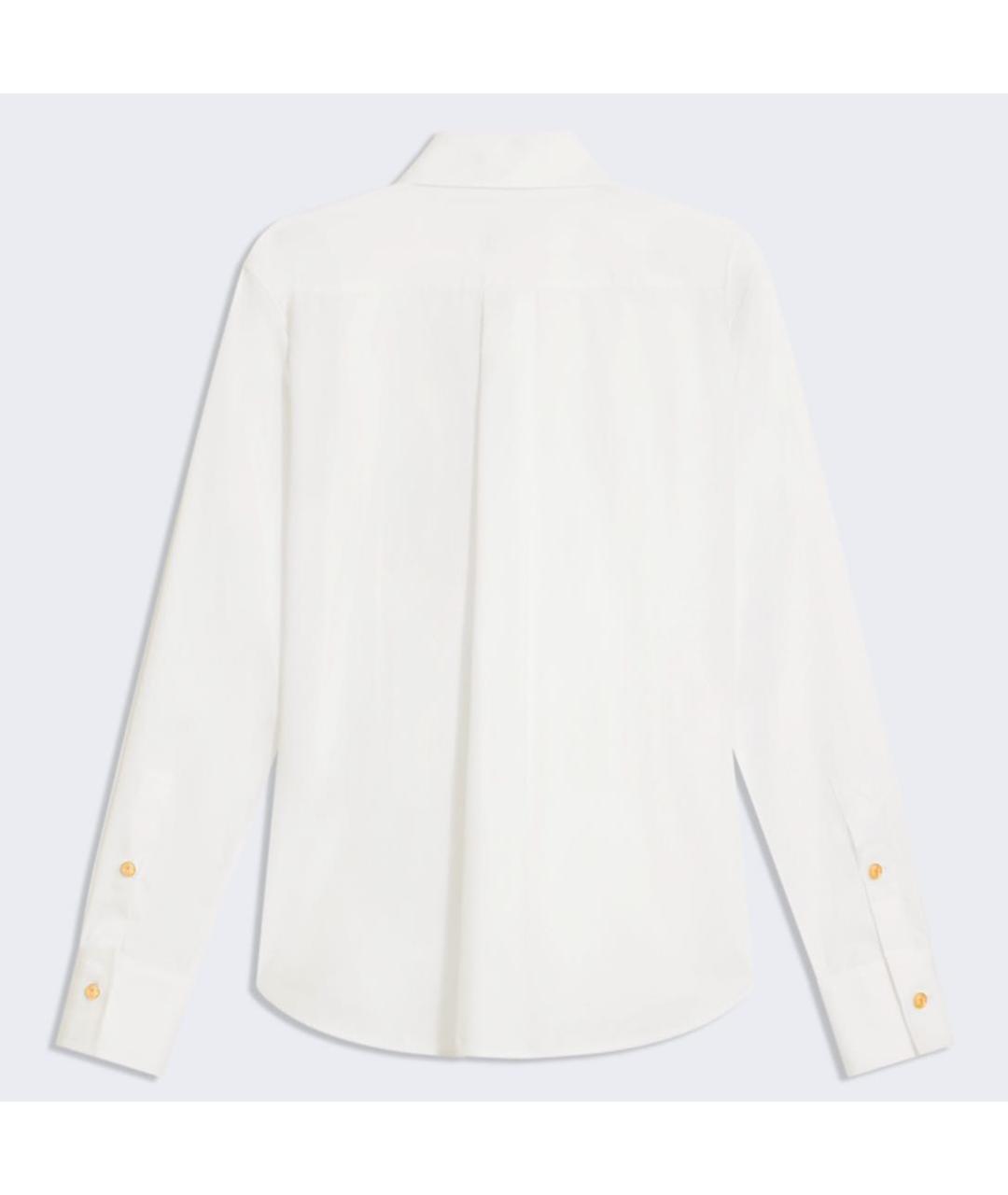 SCHIAPARELLI Белая хлопковая рубашка, фото 2