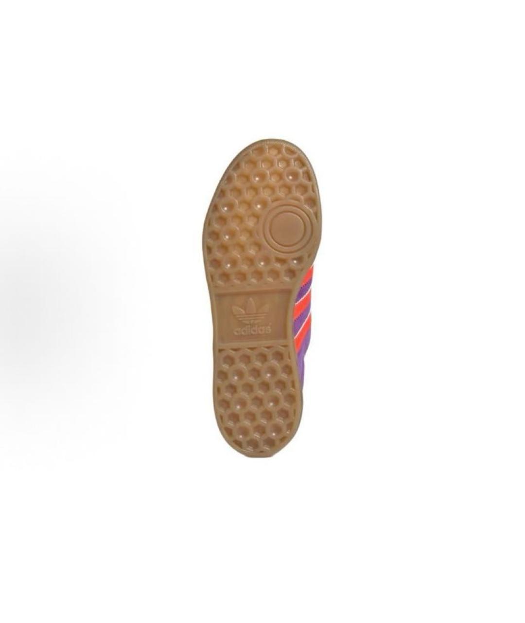 ADIDAS Фиолетовые замшевые кроссовки, фото 6