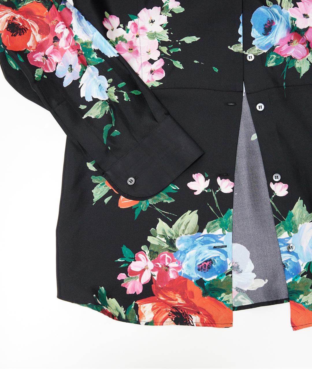 DOLCE&GABBANA Черный шелковый костюм с брюками, фото 8