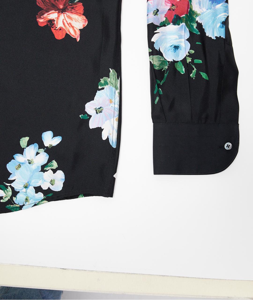 DOLCE&GABBANA Черный шелковый костюм с брюками, фото 7