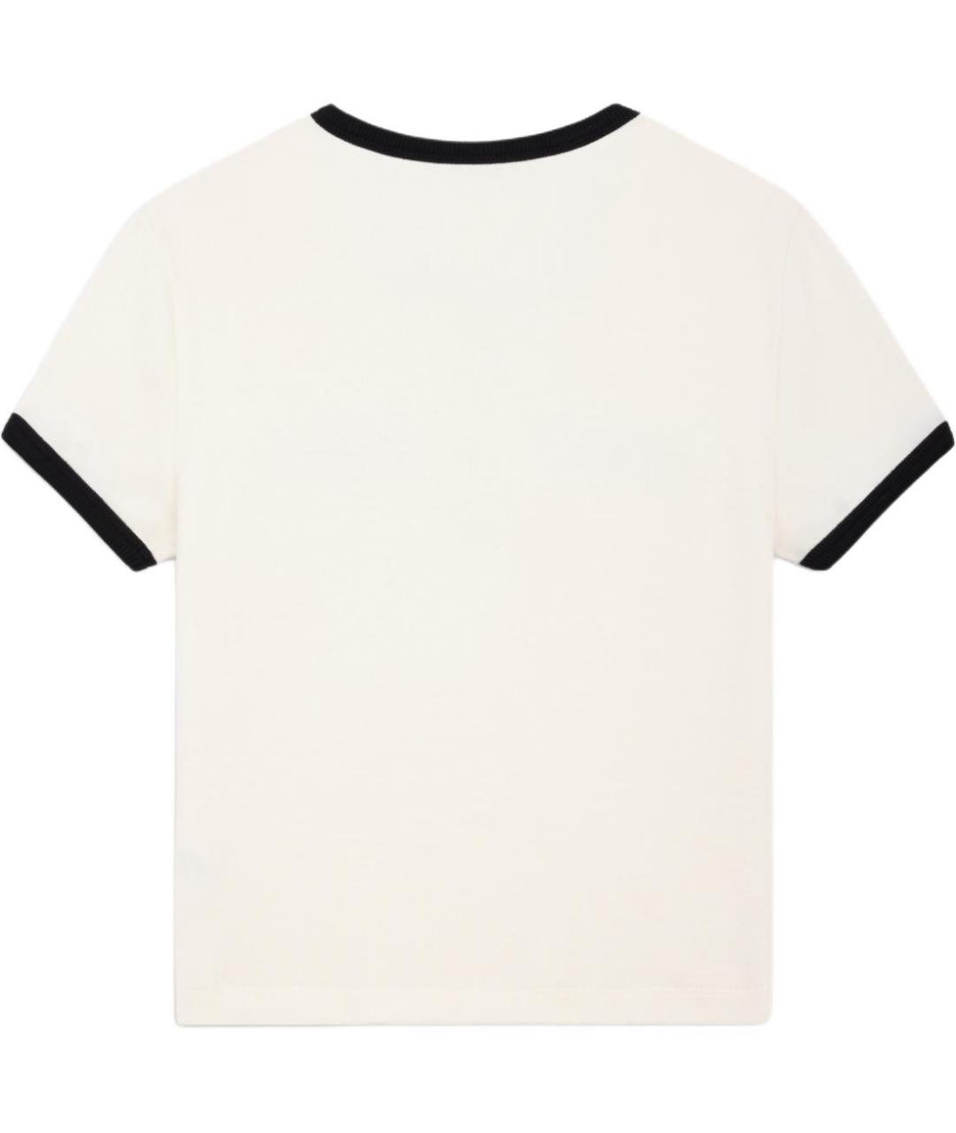 CELINE Белый хлопковый джемпер / свитер, фото 2