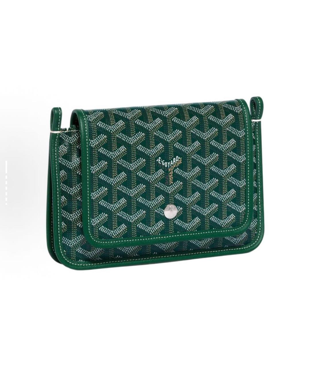 GOYARD Зеленая кожаная сумка через плечо, фото 2
