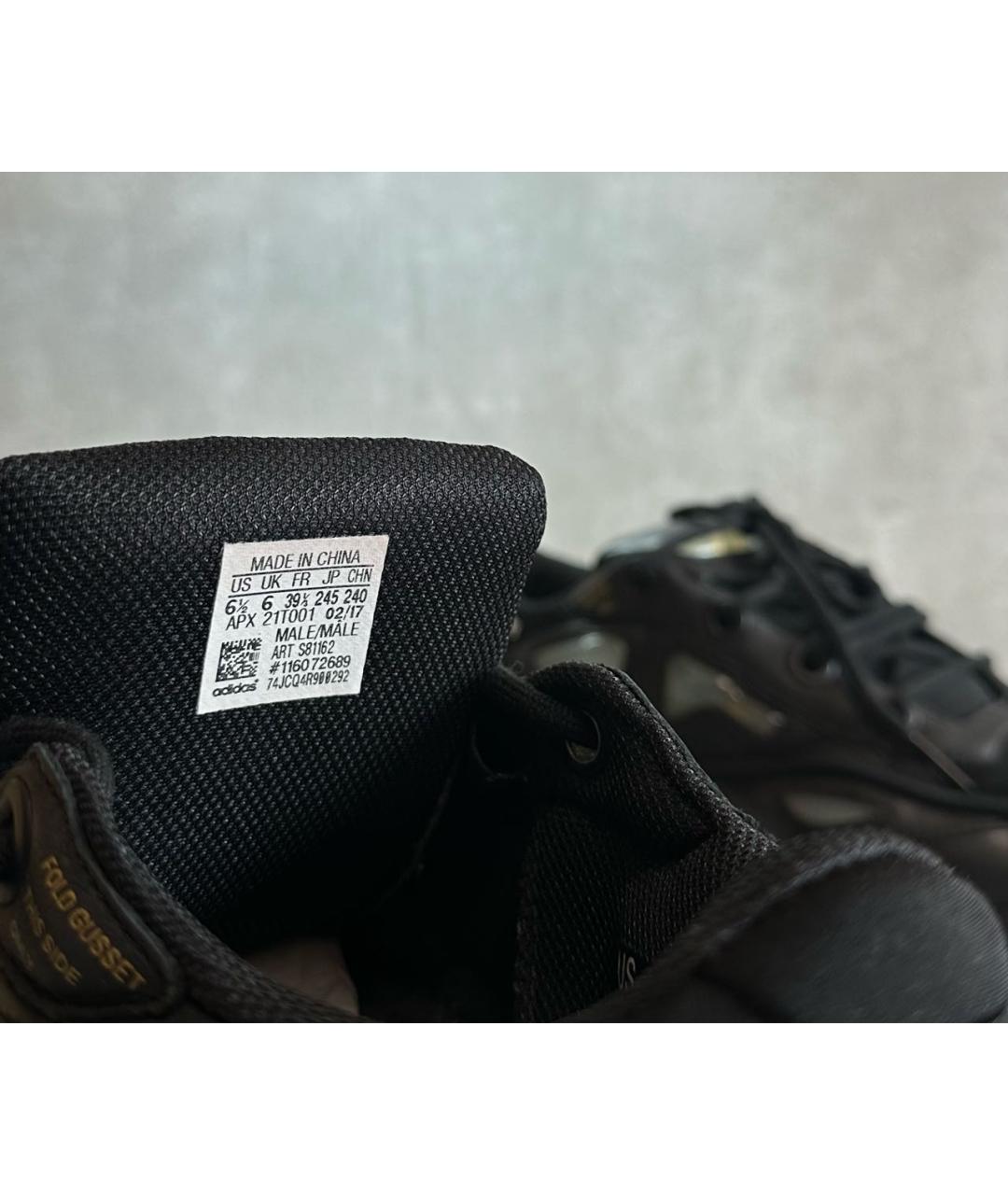 ADIDAS X RAF SIMONS Черные кроссовки, фото 6