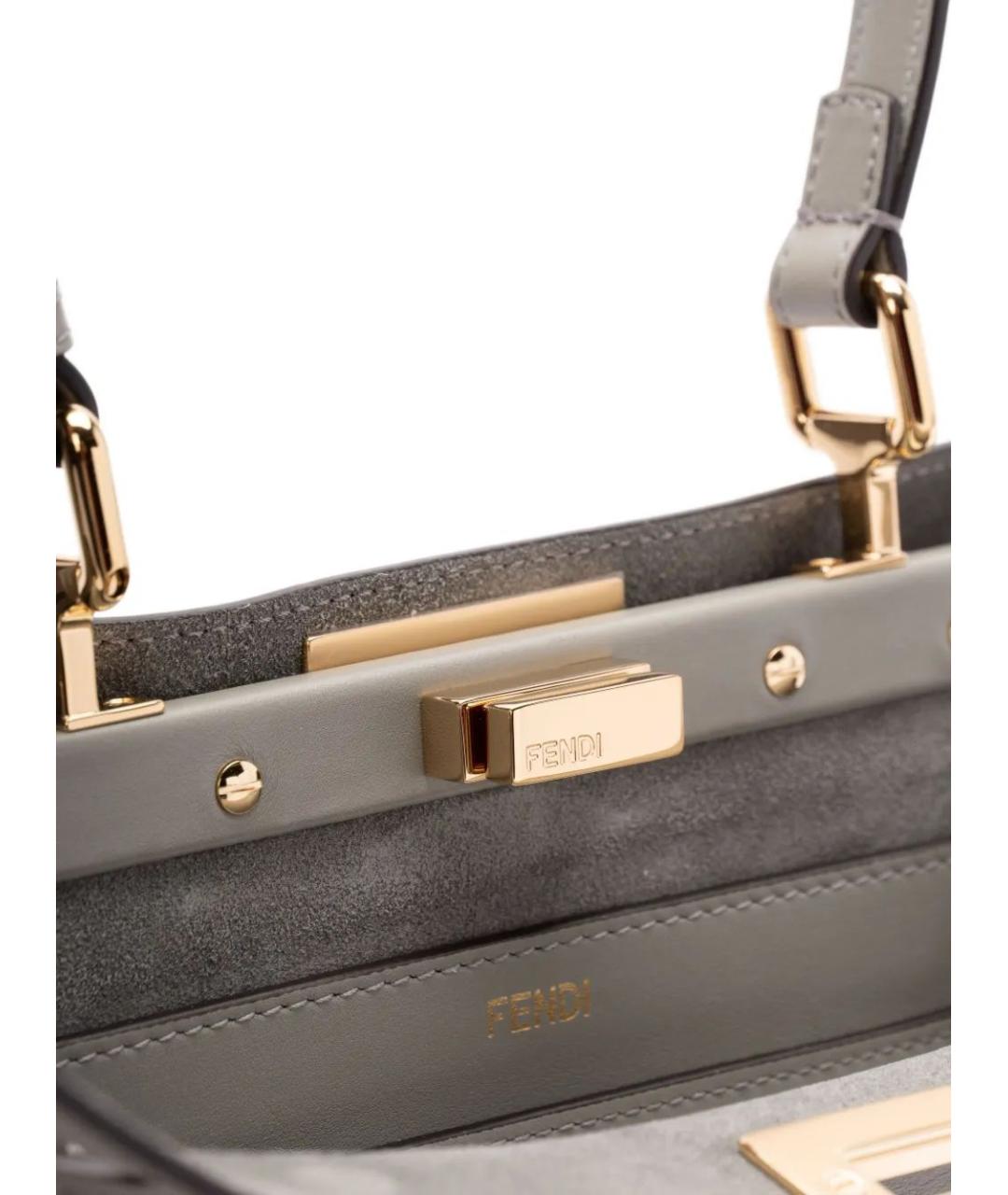FENDI Мульти кожаная сумка тоут, фото 4