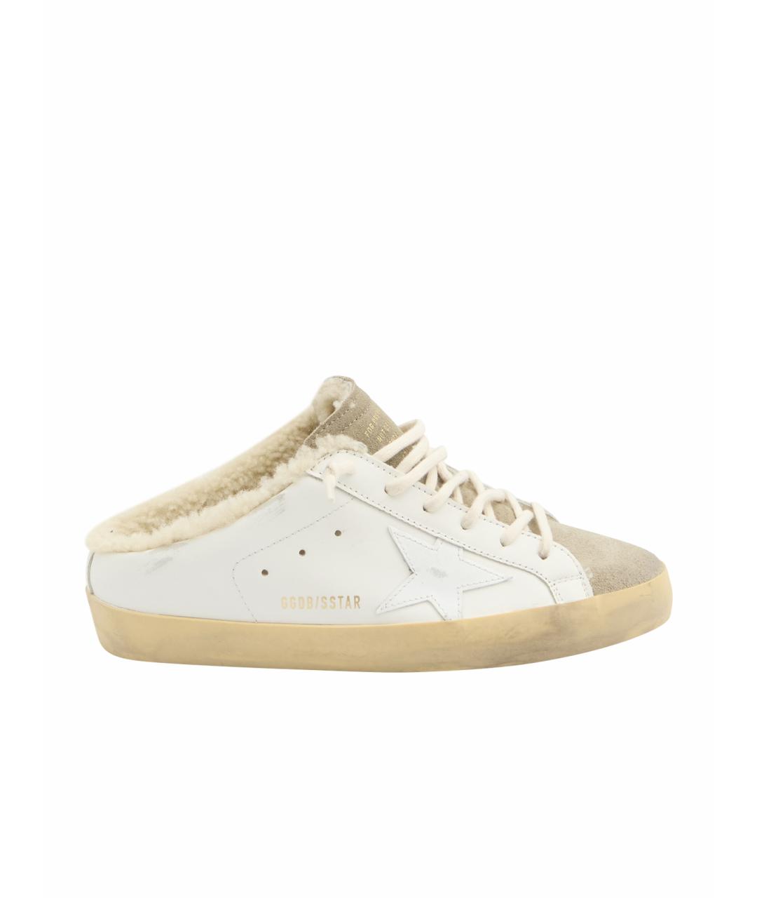 GOLDEN GOOSE DELUXE BRAND Мульти кожаные сабо, фото 1