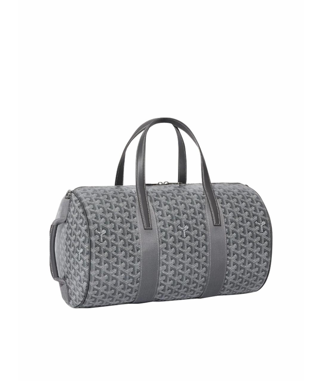 GOYARD Серая хлопковая дорожная/спортивная сумка, фото 1