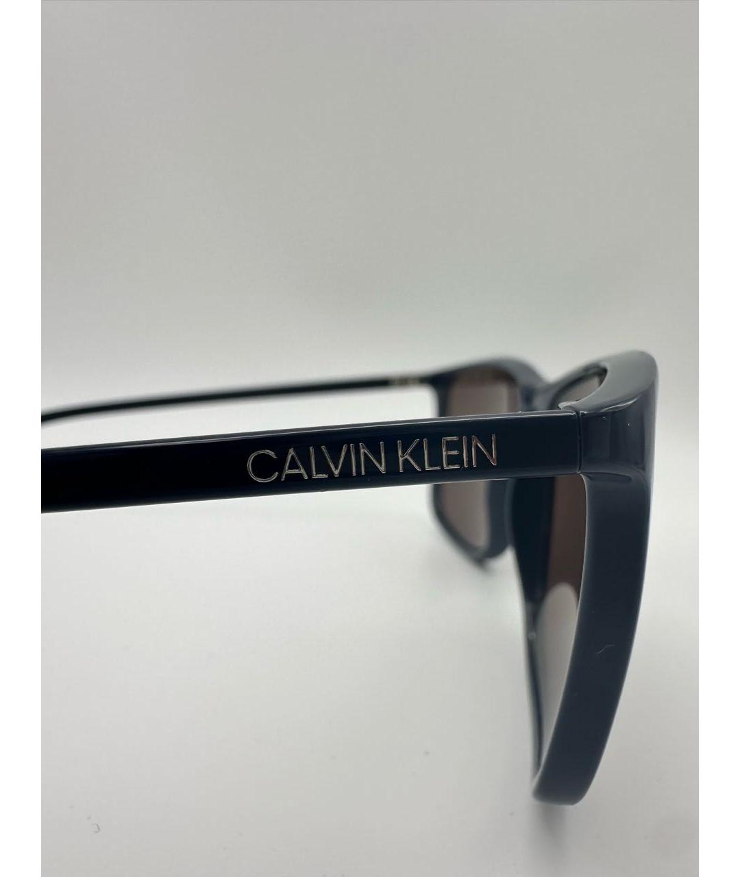 CALVIN KLEIN Темно-синие солнцезащитные очки, фото 6