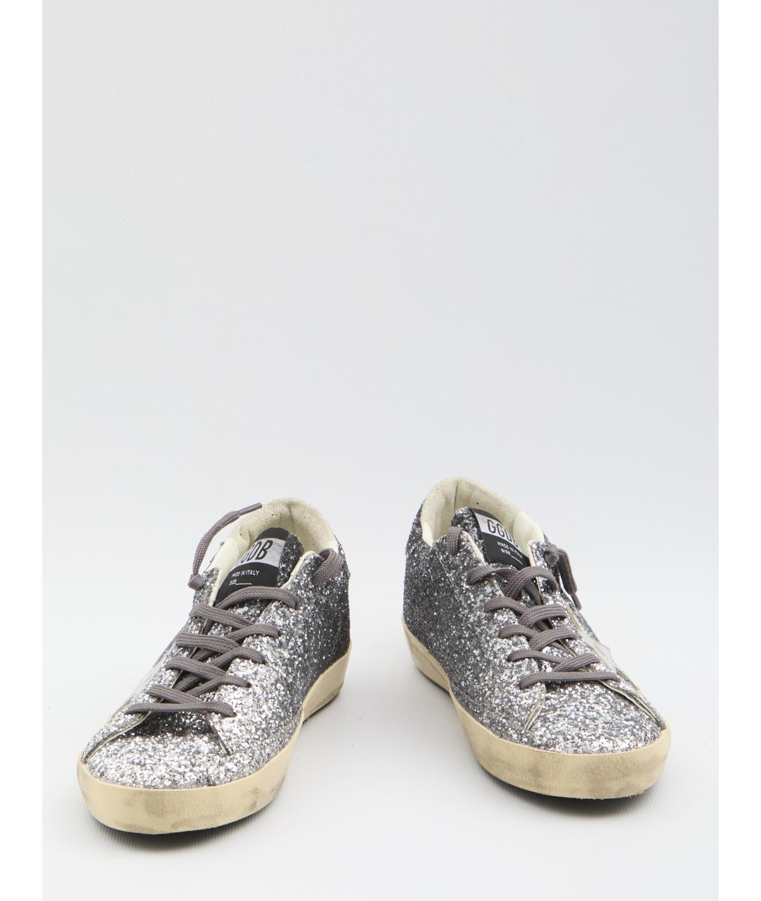 GOLDEN GOOSE DELUXE BRAND Мульти кожаные кеды, фото 5