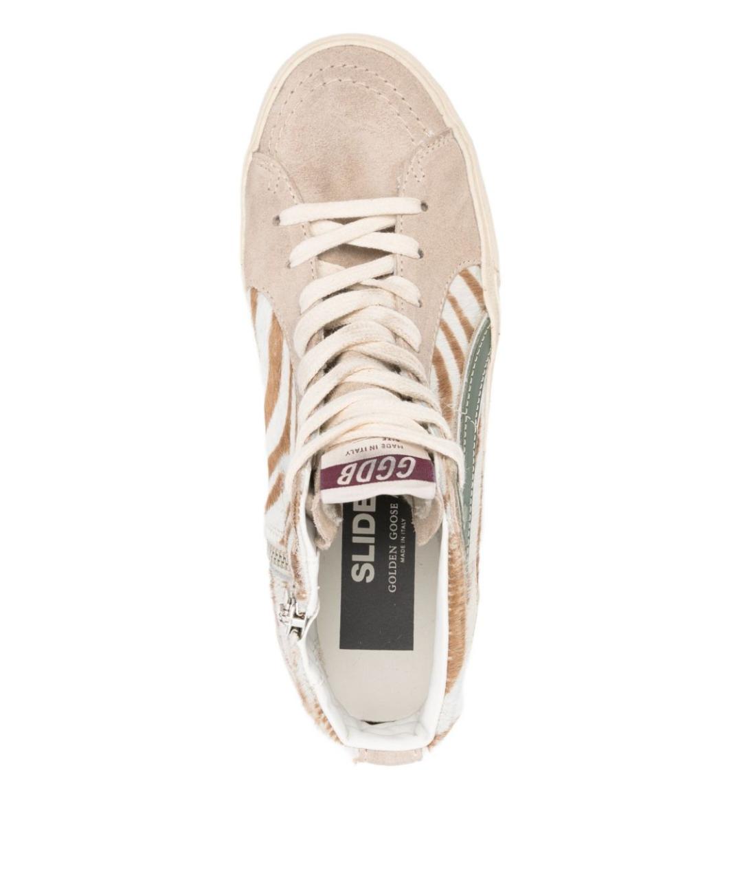 GOLDEN GOOSE DELUXE BRAND Мульти кожаные кеды, фото 2