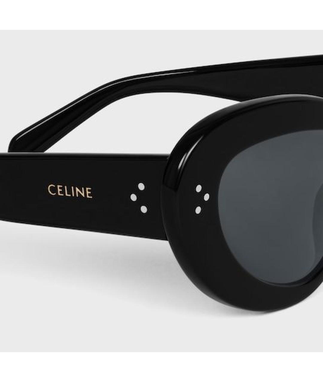 CELINE Черные солнцезащитные очки, фото 2