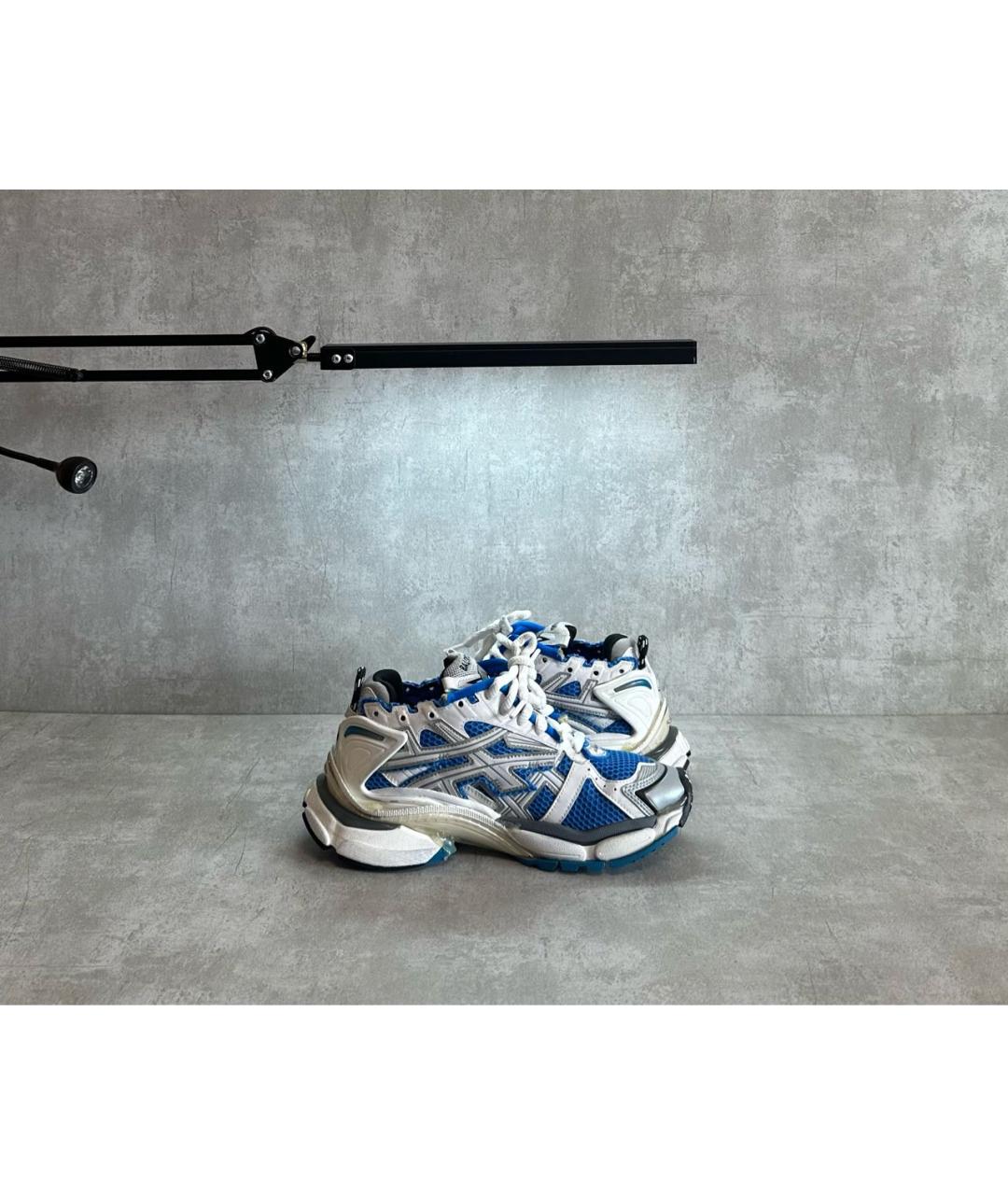 BALENCIAGA Синие кроссовки, фото 3