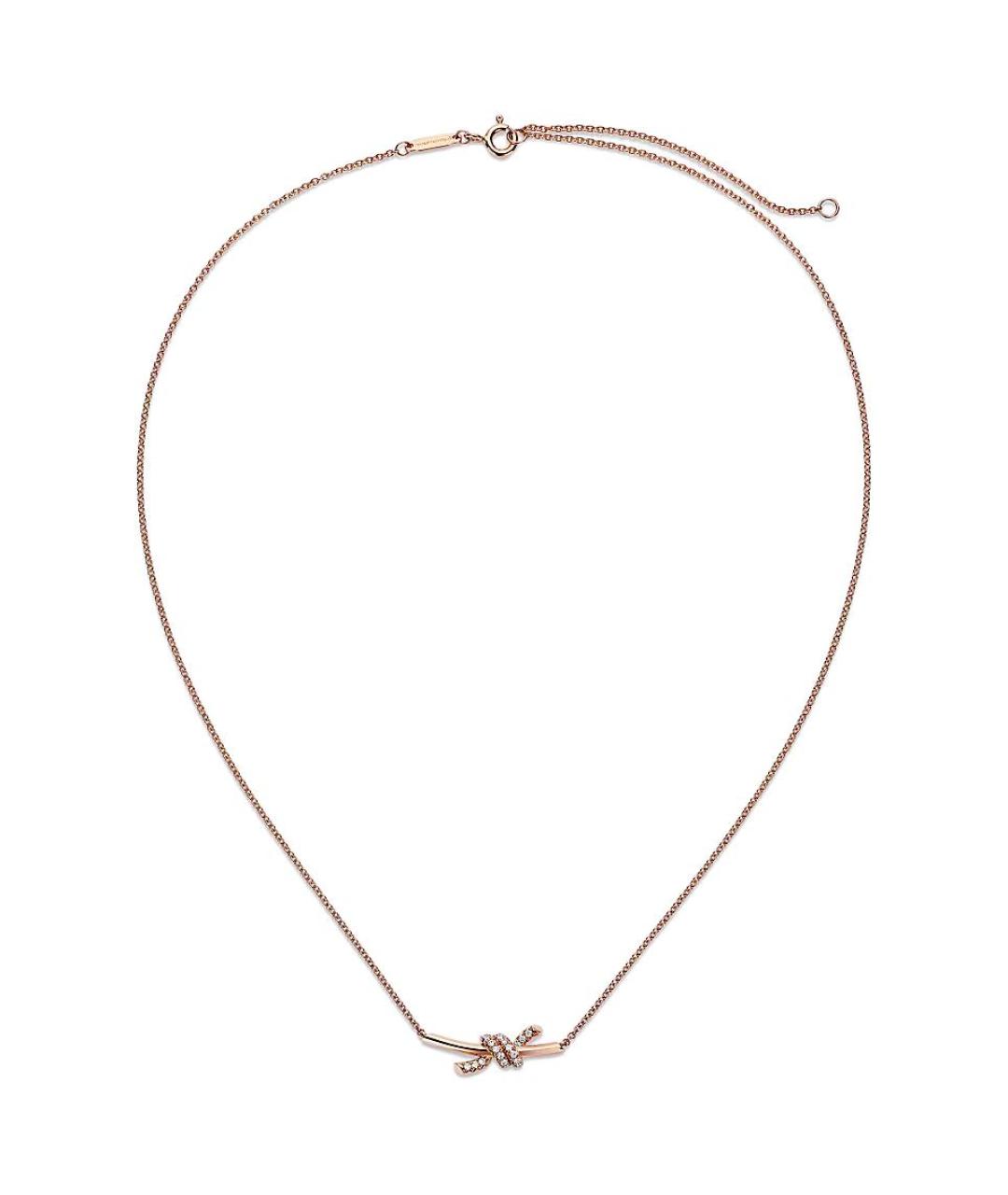 TIFFANY&CO Золотая подвеска из розового золота, фото 2
